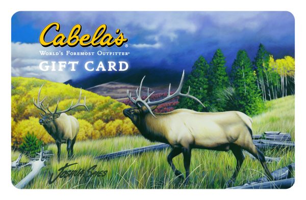 Cabela's or Bass Pro Shops Gift Card From GIC